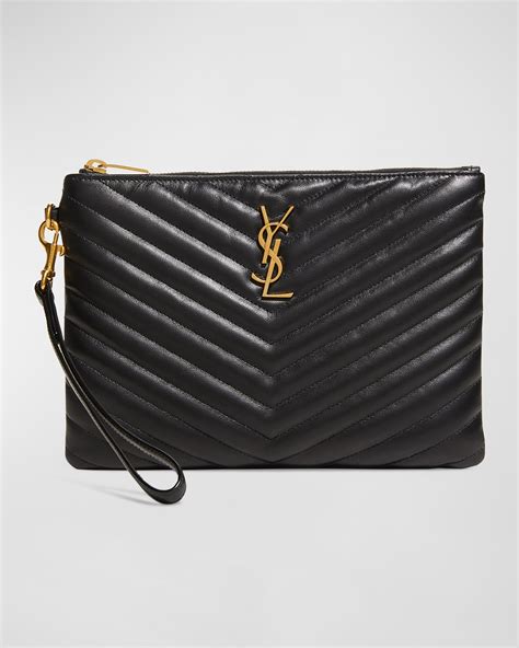 ysl monogram wristlet|YSL monogram wallet.